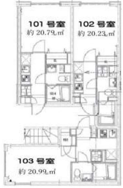 トライム横浜生麦 1階 1K 賃貸物件詳細