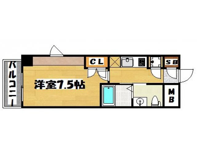 福岡県福岡市中央区高砂２ 西鉄平尾駅 1K マンション 賃貸物件詳細