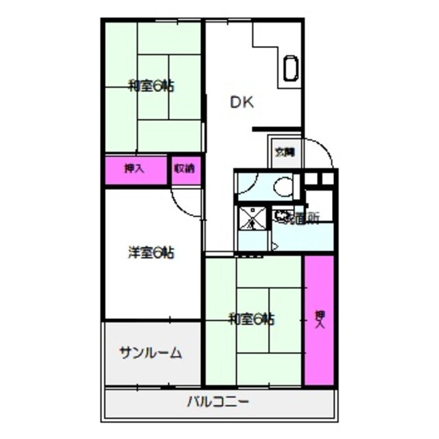 大阪府大阪市旭区大宮４ 千林大宮駅 4DK マンション 賃貸物件詳細