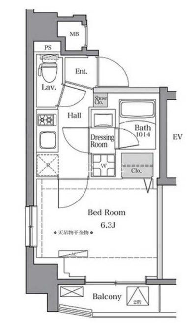東京都品川区東品川３ 大井町駅 1K マンション 賃貸物件詳細