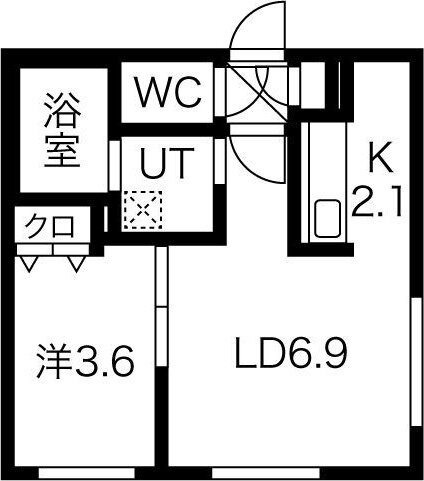 北海道札幌市中央区北十条西２１ 二十四軒駅 1LDK マンション 賃貸物件詳細
