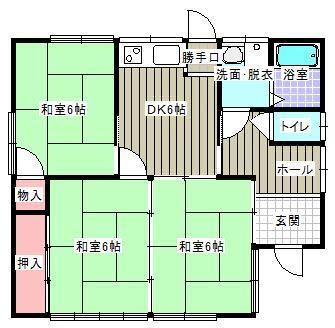 山形県山形市城西町３ 山形駅 3DK 一戸建て 賃貸物件詳細
