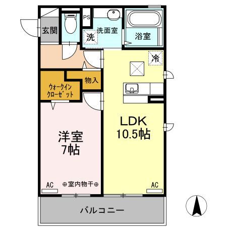 岩手県紫波郡矢巾町大字南矢幅第８地割 矢幅駅 1LDK アパート 賃貸物件詳細
