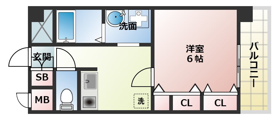 大阪府大阪市阿倍野区阪南町１ 文の里駅 1K マンション 賃貸物件詳細