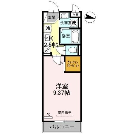 埼玉県三郷市中央１ 三郷中央駅 1K アパート 賃貸物件詳細