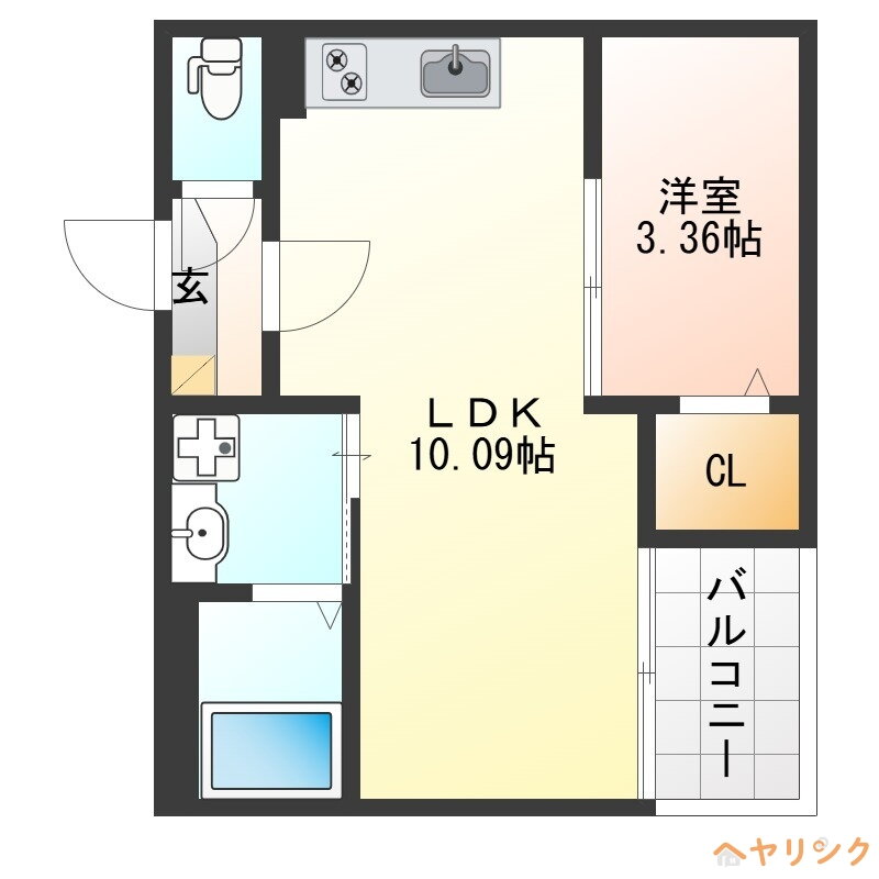 Ｊａｃｋ　ｄａｉｋｏＩＩ（ジャックダイコーツー） 2階 1LDK 賃貸物件詳細