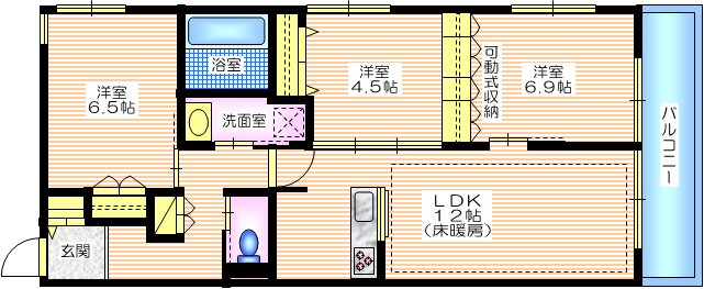 神奈川県茅ヶ崎市東海岸北３ 茅ケ崎駅 3LDK マンション 賃貸物件詳細