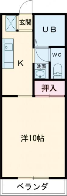 茨城県ひたちなか市大字中根 勝田駅 1K アパート 賃貸物件詳細