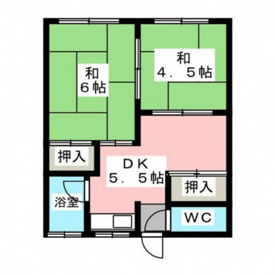 広島県広島市東区尾長東３ 広島駅 2DK アパート 賃貸物件詳細