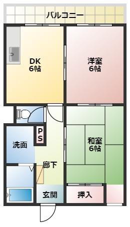 東京都調布市多摩川４ 京王多摩川駅 2DK マンション 賃貸物件詳細