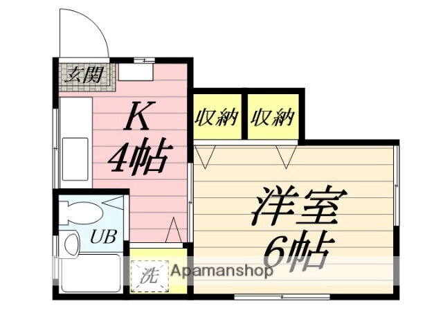 神奈川県座間市相模が丘５ 小田急相模原駅 1K アパート 賃貸物件詳細