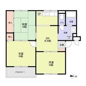 大阪府八尾市北木の本５ 八尾南駅 3DK マンション 賃貸物件詳細