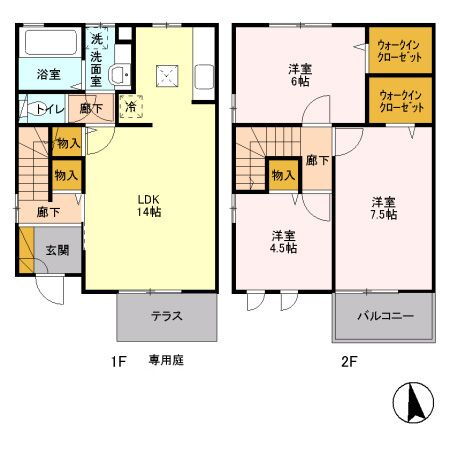 栃木県小山市西城南３ 小山駅 3LDK 一戸建て 賃貸物件詳細