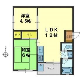桜井ハイツ 4階 2LDK 賃貸物件詳細