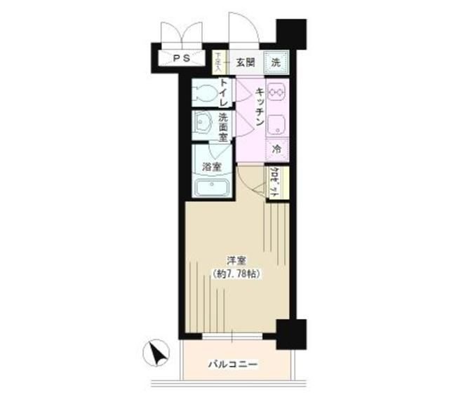 神奈川県相模原市中央区相模原４ 相模原駅 1K マンション 賃貸物件詳細