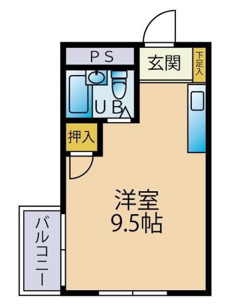 福岡県久留米市御井町 久留米大学前駅 ワンルーム アパート 賃貸物件詳細