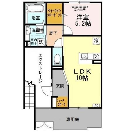 石川県野々市市粟田２ 1LDK アパート 賃貸物件詳細