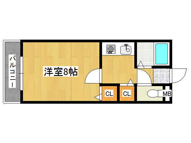 兵庫県神戸市灘区岩屋北町４ 灘駅 1K マンション 賃貸物件詳細