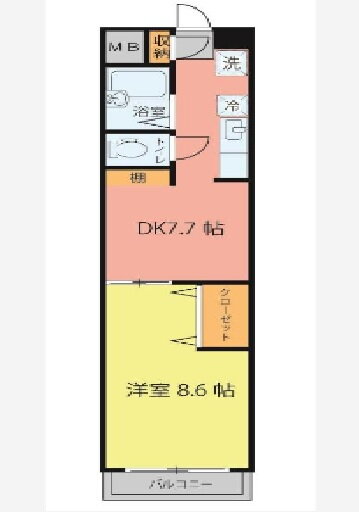 宮城県仙台市青葉区米ケ袋３ 愛宕橋駅 1DK アパート 賃貸物件詳細