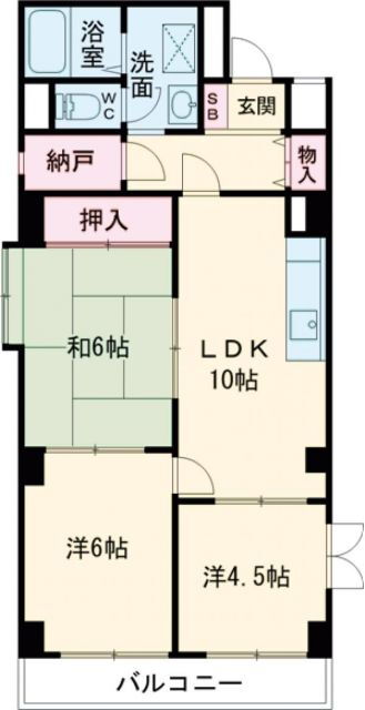 東京都新宿区中落合１ 中井駅 3LDK マンション 賃貸物件詳細
