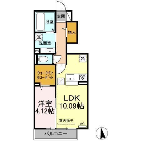 ガーデンリーフ平和台Ｂ棟 1階 1LDK 賃貸物件詳細