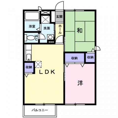 広島県廿日市市大野字鯛ノ原 前空駅 2LDK アパート 賃貸物件詳細