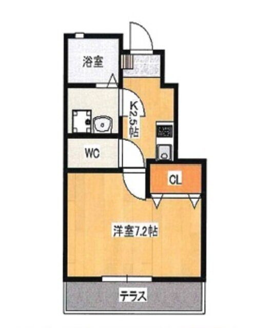 岡山県倉敷市酒津 倉敷駅 1K アパート 賃貸物件詳細