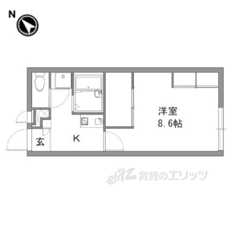 大阪府枚方市堂山２ 枚方市駅 1K アパート 賃貸物件詳細