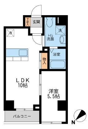 神奈川県横浜市港北区新横浜２ 新横浜駅 1LDK マンション 賃貸物件詳細