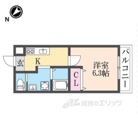 奈良県奈良市富雄北１ 富雄駅 1K アパート 賃貸物件詳細
