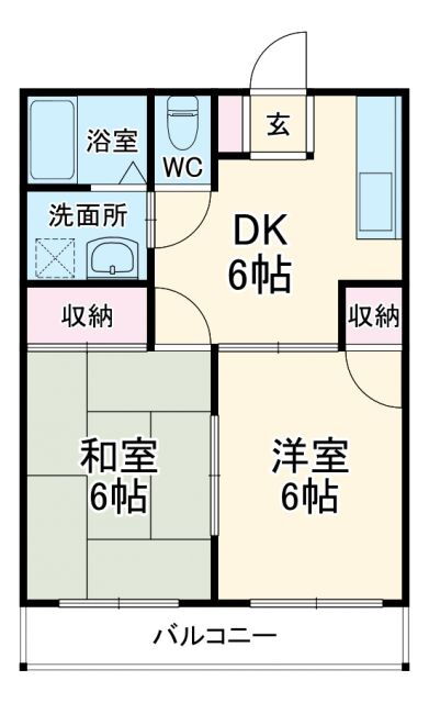 埼玉県蕨市南町１ 蕨駅 2DK アパート 賃貸物件詳細
