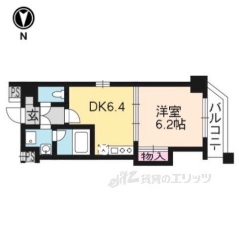京都府京都市上京区十四軒町 二条駅 1DK マンション 賃貸物件詳細