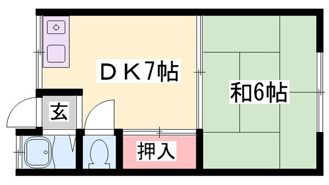 兵庫県加古川市米田町平津 宝殿駅 1DK 一戸建て 賃貸物件詳細