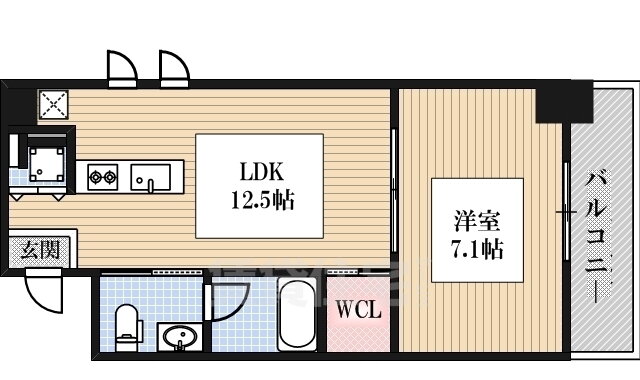 大阪府大阪市中央区東高麗橋 北浜駅 1LDK マンション 賃貸物件詳細