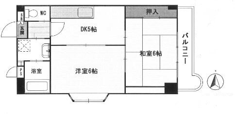 東京都江戸川区南葛西２ 葛西駅 2DK マンション 賃貸物件詳細