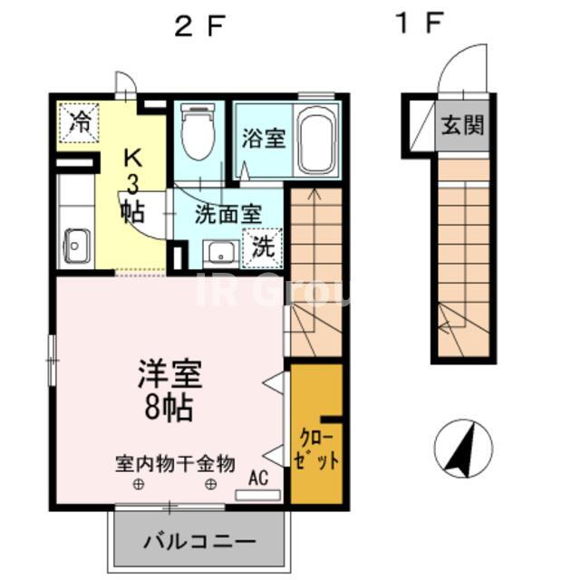 東京都足立区栗原３ 西新井駅 1K アパート 賃貸物件詳細
