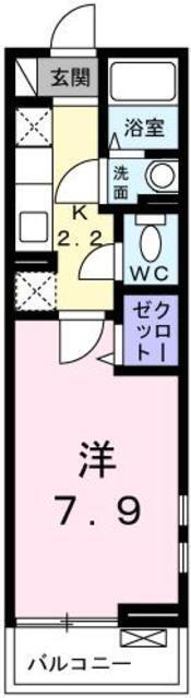 兵庫県姫路市幸町 京口駅 1K アパート 賃貸物件詳細