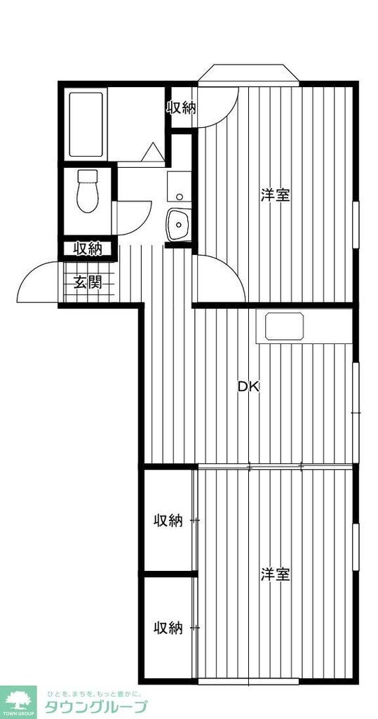 千葉県松戸市上矢切 松戸駅 2DK アパート 賃貸物件詳細