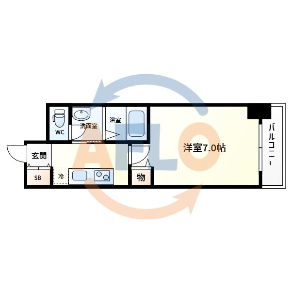 大阪府大阪市東住吉区北田辺２ 美章園駅 1K マンション 賃貸物件詳細
