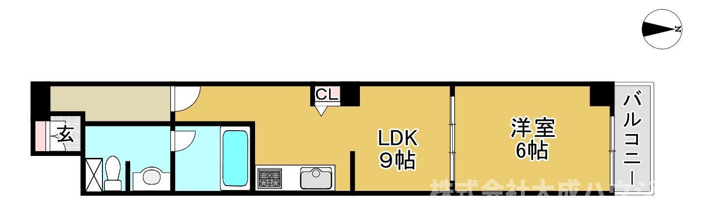 兵庫県西宮市馬場町 西宮駅 1LDK マンション 賃貸物件詳細