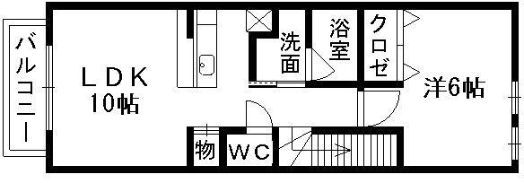 熊本県熊本市東区下江津７ 神水交差点駅 1LDK アパート 賃貸物件詳細