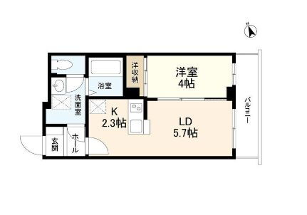 東京都新宿区若葉１ 四ツ谷駅 1LDK マンション 賃貸物件詳細