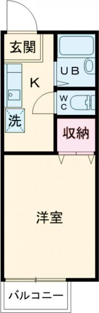 東京都八王子市越野 京王堀之内駅 1K アパート 賃貸物件詳細