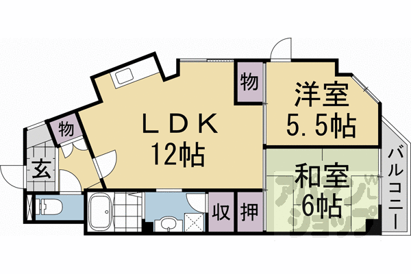 京都府京都市伏見区淀本町 淀駅 2LDK マンション 賃貸物件詳細