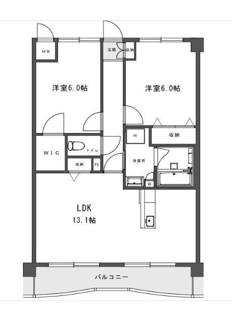 千葉県我孫子市柴崎台２ 天王台駅 2LDK マンション 賃貸物件詳細