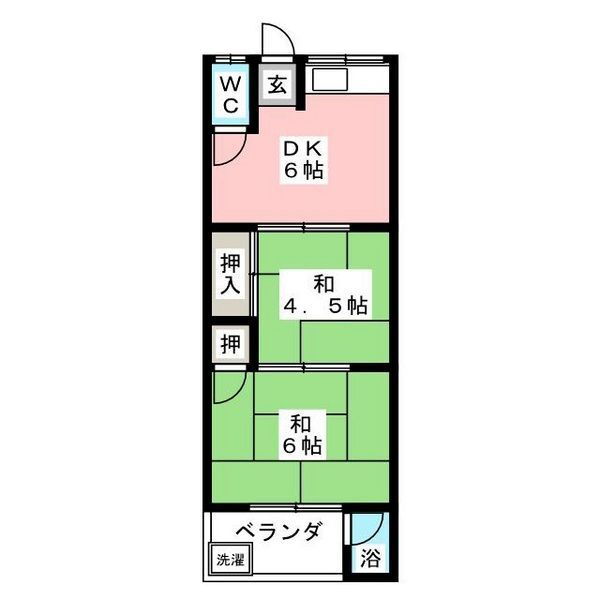 奈良県奈良市七条１ 九条駅 2DK アパート 賃貸物件詳細