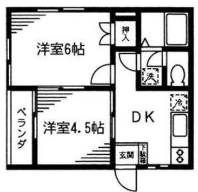 東京都足立区新田３ 王子神谷駅 2DK アパート 賃貸物件詳細