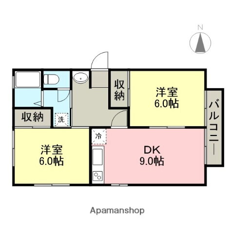 新潟県上越市大字土橋 高田駅 2DK アパート 賃貸物件詳細