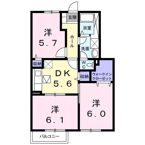 茨城県土浦市港町２ 土浦駅 3DK アパート 賃貸物件詳細