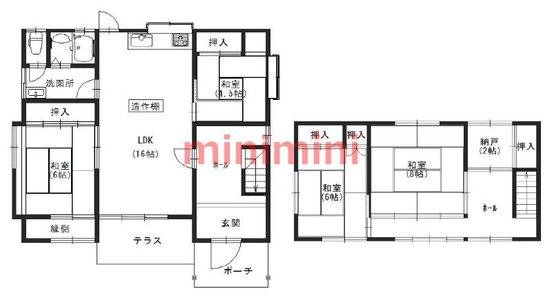 大阪府高槻市安岡寺町３ 高槻駅 4SLDK 一戸建て 賃貸物件詳細